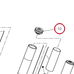 Bouchon complète gauche — réf. 34922831A | Ducati Store