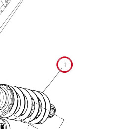 Amortisseur arrière — réf. 36522152A | Ducati Store