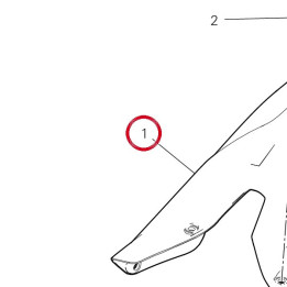 Garde-Boue arrière 56511441A — réf. 56511441A | Ducati Store
