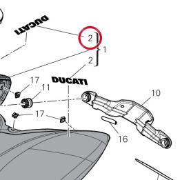 Embleme Ducati 4381G741A — réf. 4381G741A | Ducati Store