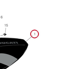 Réservoir carburant — réf. 58613154A5 | Ducati Store
