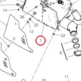 Silencieux complet 574P5231A — réf. 574P5231A | Ducati Store