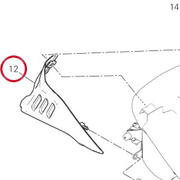 Panneau lateral gauche — réf. 48217102A | Ducati Store