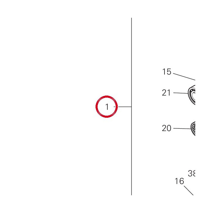 Assieme carter completo — réf. 225P0223AI | Ducati Store