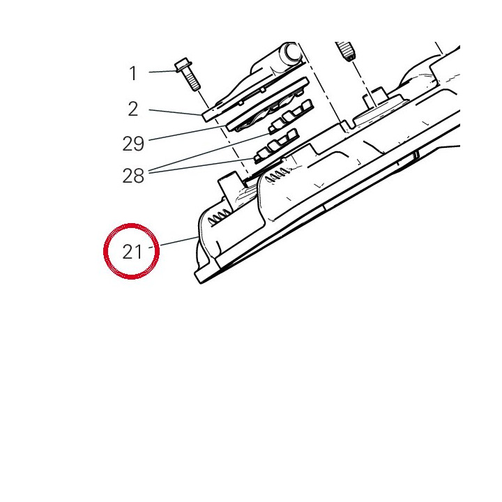 Couvercle culasse arrière — réf. 24715873AI | Ducati Store