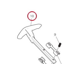 Poignée passager 80610511AA — réf. 80610571AA | Ducati Store