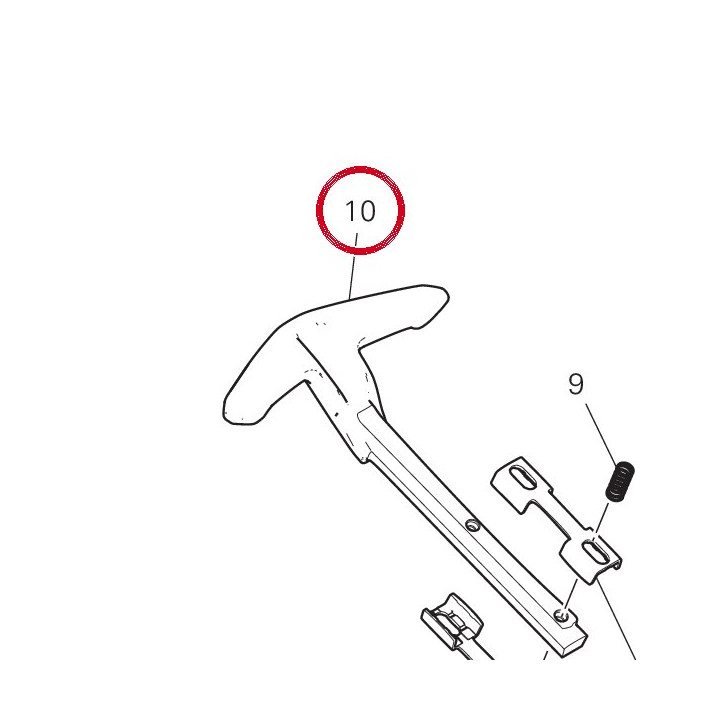 Poignée passager 80610511AA — réf. 80610571AA | Ducati Store