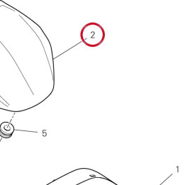 Cover headlights - painted — réf. 24717461AB | Ducati Store