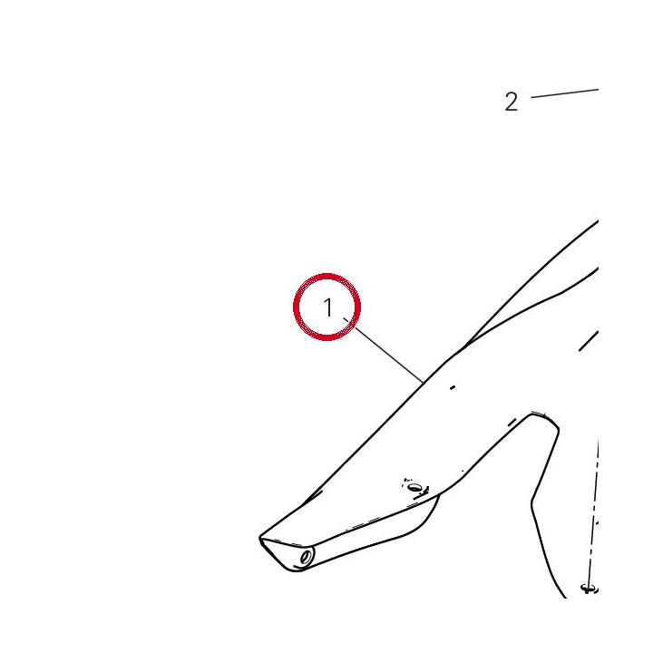 Garde-Boue arrière — réf. 56511511AA | Ducati Store