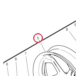 Jante roue av. 50122961AC — réf. 50122961AB | Ducati Store