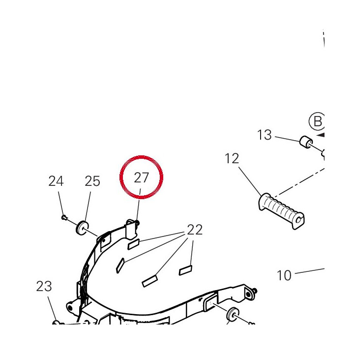 Equerre 8291K321AA — réf. 8291K321AA | Ducati Store