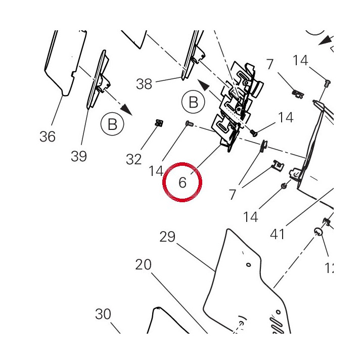 Equerre terminal 57312482A — réf. 57312482A | Ducati Store