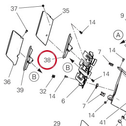 Culot silencieux supérieur — réf. 57312441AA | Ducati Store