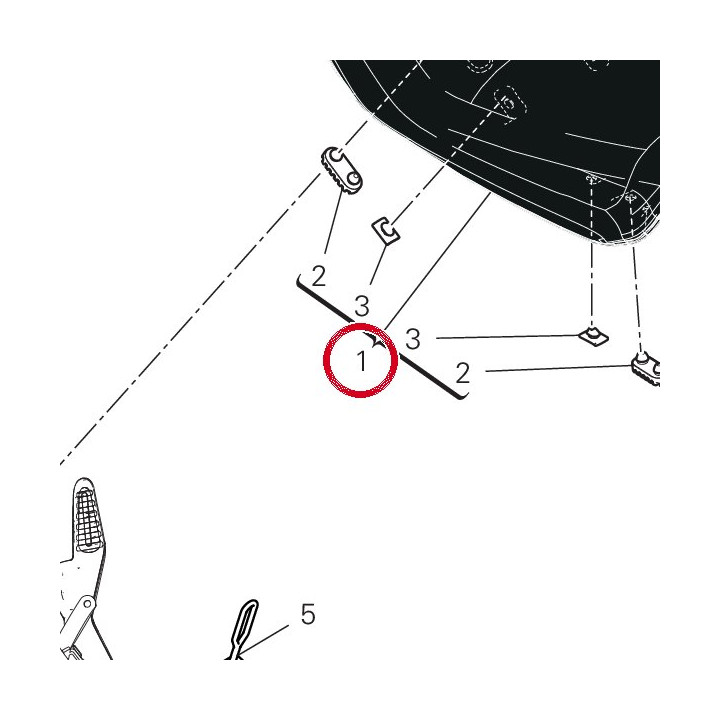 Selle 59513642AA — réf. 59513642AA | Ducati Store