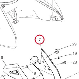 Couvercle droit moteur — réf. 460PN502BX | Ducati Store