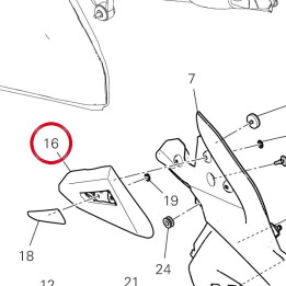 Soft pad droit 86614041A — réf. 86614041A | Ducati Store