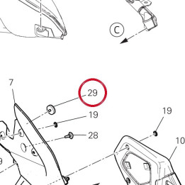 Dual lock 85010721A — réf. 85010721A | Ducati Store