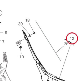 Panneau lateral gauche — réf. 48212793AA | Ducati Store