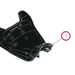 Selle alcantara 59513642AG — réf. 59513642AG | Ducati Store