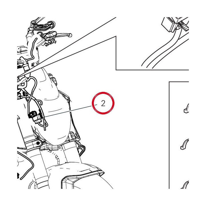 C╢blage principal 5101P321A — réf. 5101P321A | Ducati Store