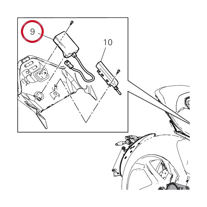 Centralina bluetooth — réf. 3851222AA | Ducati Store