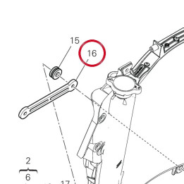 Entretoise 7131F881AA — réf. 7131F881AA | Ducati Store