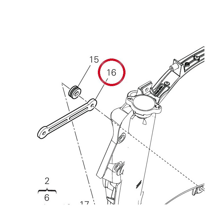 Entretoise 7131F881AA — réf. 7131F881AA | Ducati Store