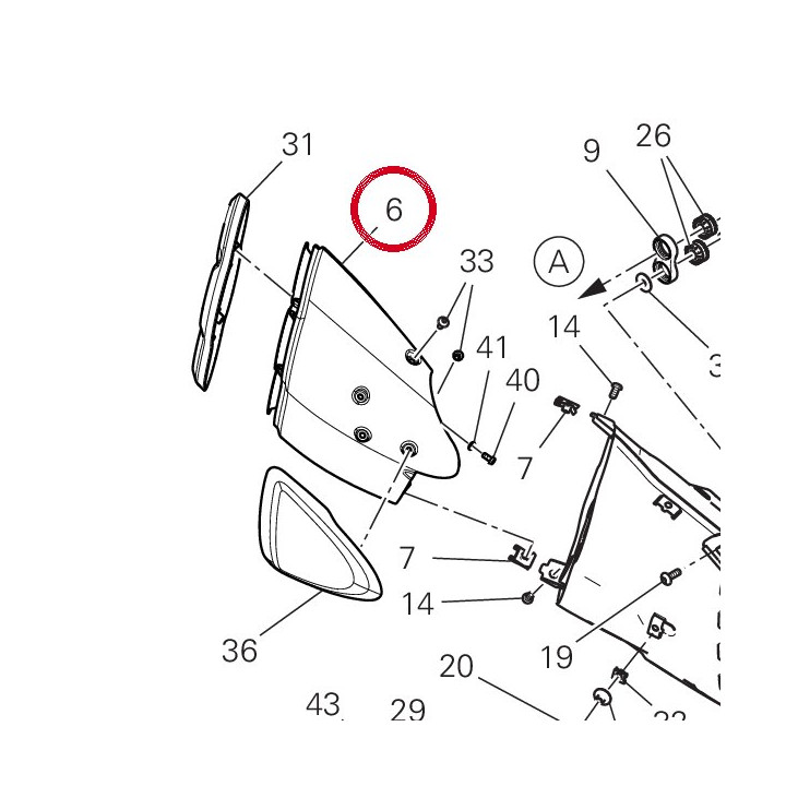 Culot silencieux 57316581AA — réf. 57316581AA | Ducati Store