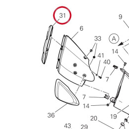 Culot silencieux 57316591AA — réf. 57316591AA | Ducati Store