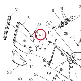 Rondelle 5,3X10X1 iso7089 — réf. 85250551A | Ducati Store