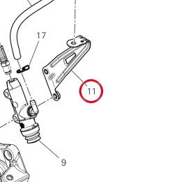 Support pompe frein — réf. 8301P762AA | Ducati Store