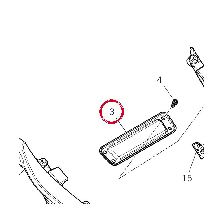 Traverse 8301P661AA — réf. 8301P661AA | Ducati Store