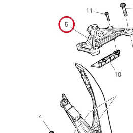 Support amortisseur — réf. 8291S861AA | Ducati Store