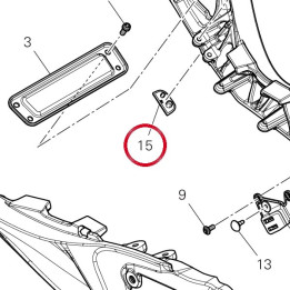 Casquette gauche 8721H311A — réf. 8721H311A | Ducati Store