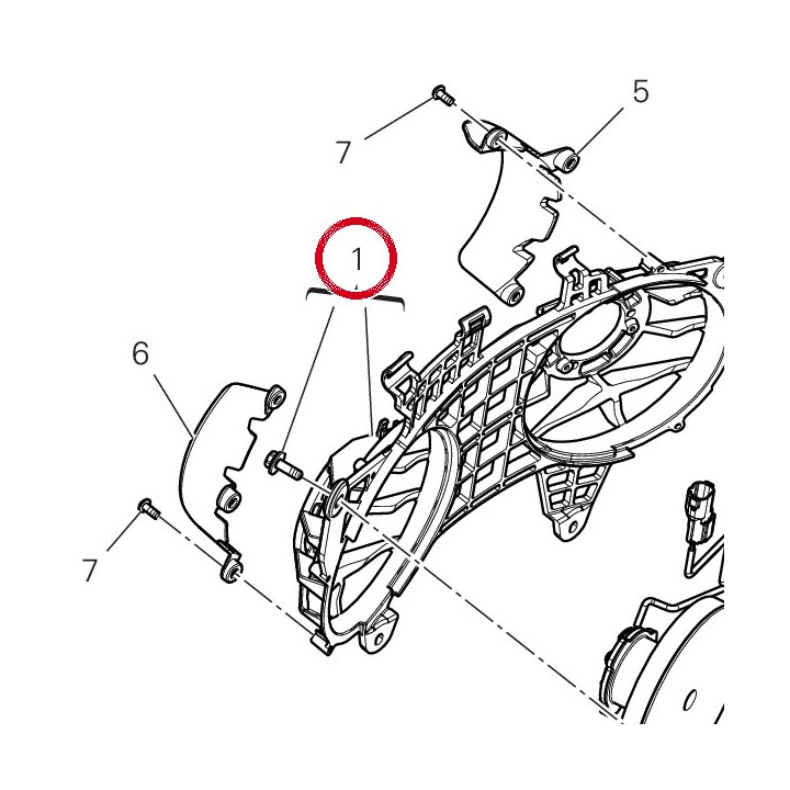 Radiateur D'Eau 54812941A — réf. 54812941A | Ducati Store