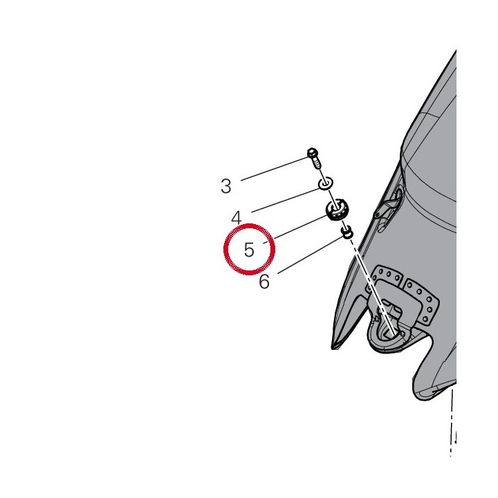 Caoutchouc 76412331A — réf. 76412331A | Ducati Store