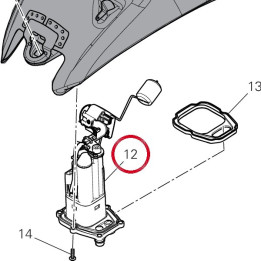 Pompe à carburant 16024511A — réf. 16024511A | Ducati Store