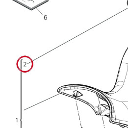 Plaque D'Inscription selle — réf. 433P4191A | Ducati Store
