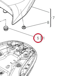 Caoutchouc 76412231A — réf. 76412231A | Ducati Store