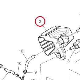 Bride fixation carbon — réf. 8291S871A | Ducati Store