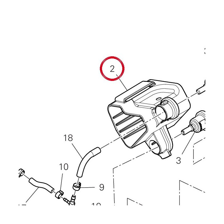 Bride fixation carbon — réf. 8291S871A | Ducati Store