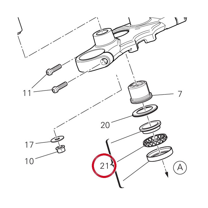 Roulements direction ntn — réf. 70140402A | Ducati Store