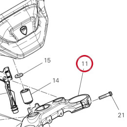 Tête de direction — réf. 34112242AA | Ducati Store
