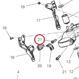 Vis tceif M8X35 8,8 — réf. 77157283B | Ducati Store