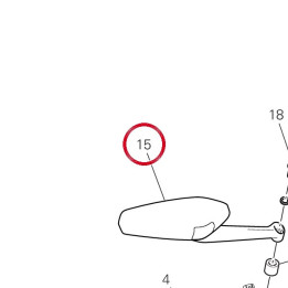 Rétroviseur droit — réf. 52310791AA | Ducati Store