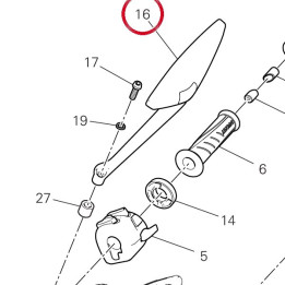 Rétroviseur gauche — réf. 52310781AA | Ducati Store