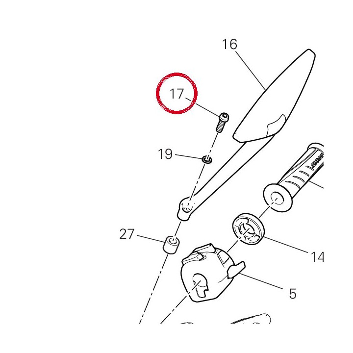 Vis tceif M8X35 77116651A — réf. 77116651A | Ducati Store