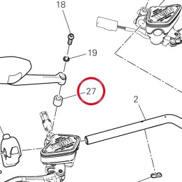 Entretoise 71316561AA — réf. 71316561AA | Ducati Store