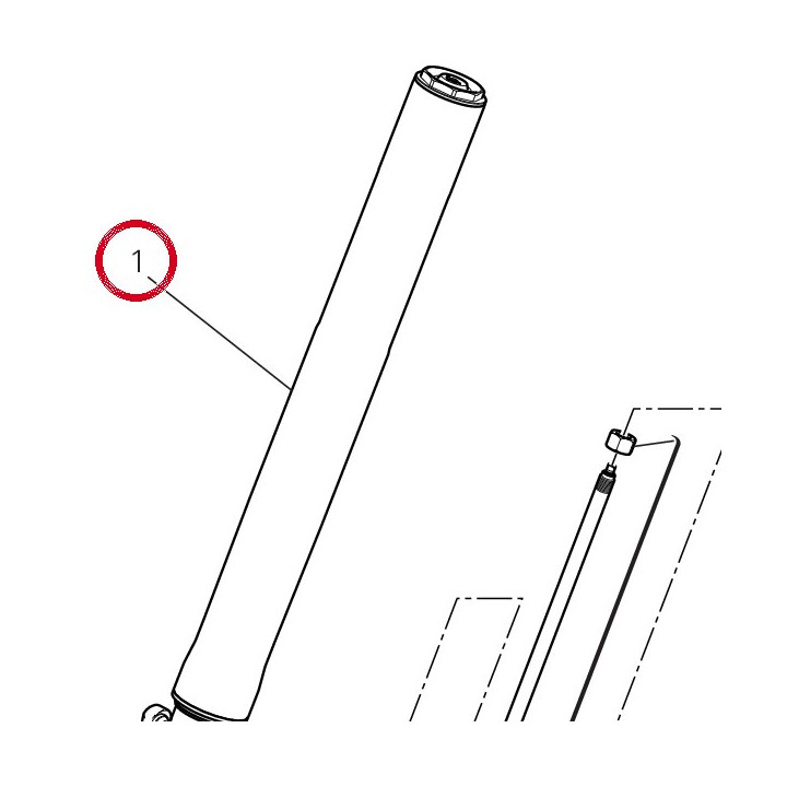Fourche complète droit — réf. 34421335A | Ducati Store