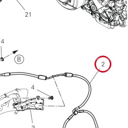 Durit boitier - étriers — réf. 61812232A | Ducati Store